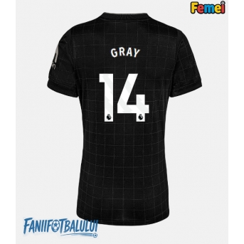 Tottenham Hotspur Archie Gray #14 Tricou Fotbal Replică 2025-26 Femei Deplasare